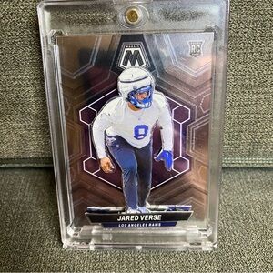 Custom 3D Floater - Jared Verse Mosaic Rookie card